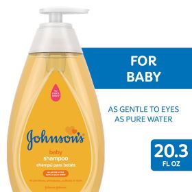 Johnson's Baby Shampoo Wash with Gentle Tear-Free Soap Formula, 20.3 fl oz